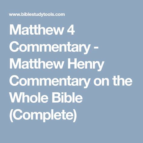 Commentary on Philippians 4 by Matthew Henry .